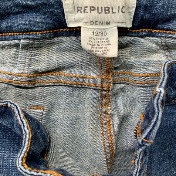 Republic denim jeans - Picture 4 of 4